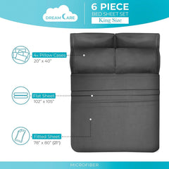 DREAMCARE poche latérale du drap-housse retenant téléphone et lunettes praticité nuit