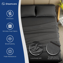DREAMCARE gros plan texture microfibre douce pour confort durable