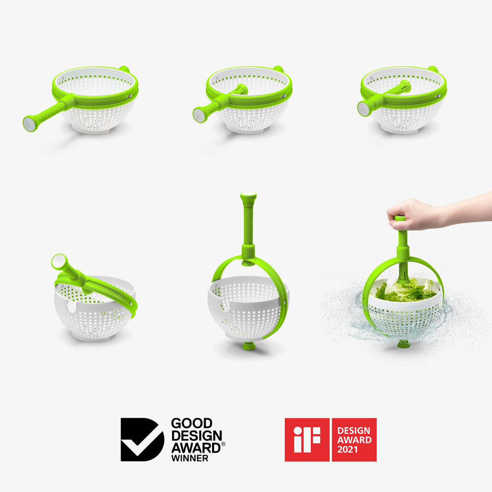 Dreamfarm Spina détail du pied en silicone assurant stabilité à haute vitesse