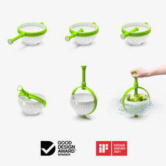 Dreamfarm Spina détail du pied en silicone assurant stabilité à haute vitesse