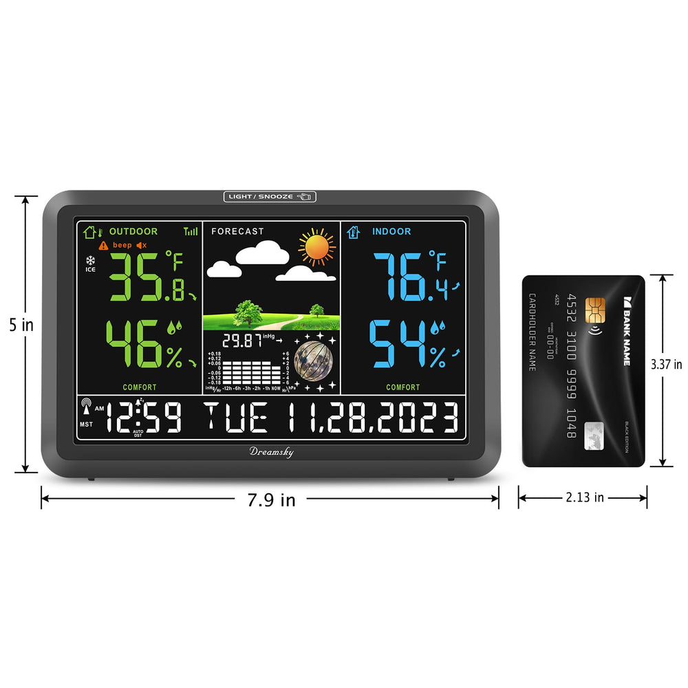 DreamSky emballage et contenu montre capteur et manuel inclus