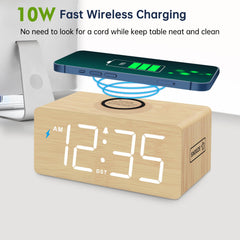 DreamSky gros plan du plateau chargeur sans fil illustrant recharge rapide 10W