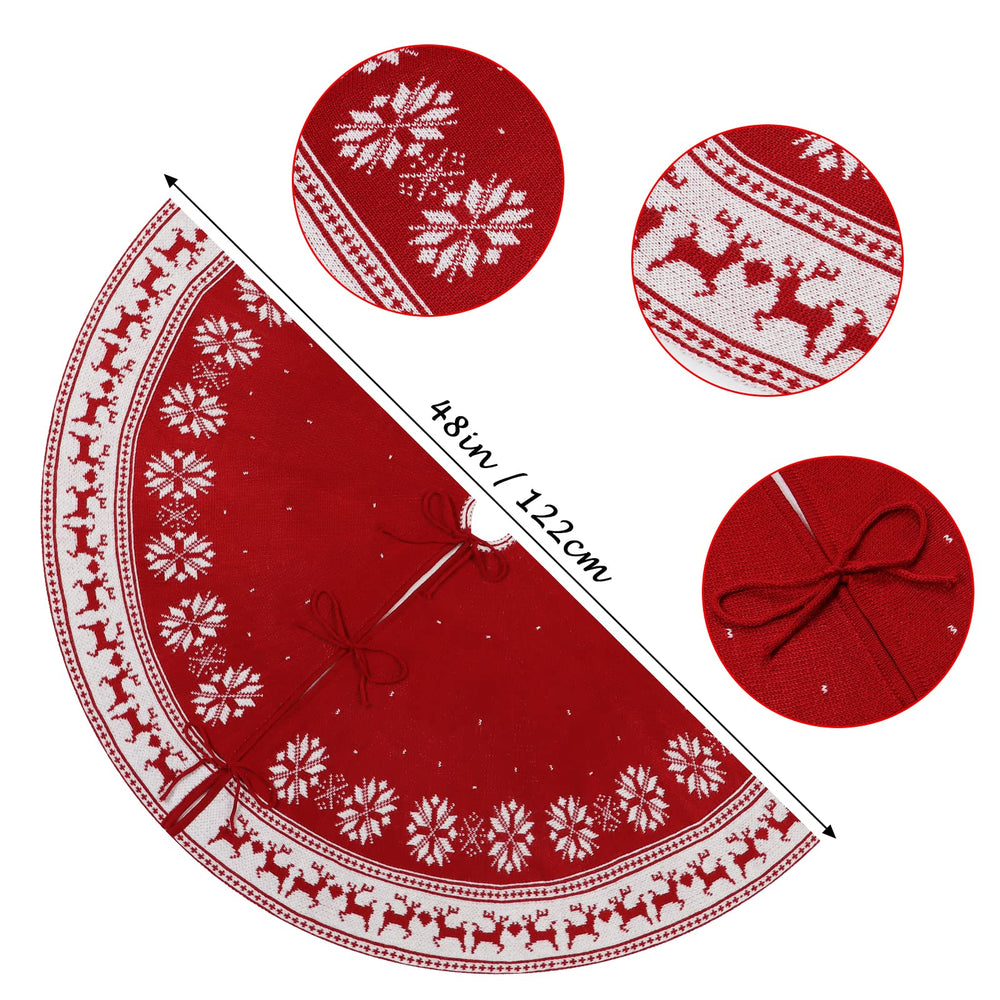 Dremisland motif rennes et flocons crée ambiance festive chaleureuse