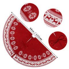 Dremisland motif rennes et flocons crée ambiance festive chaleureuse