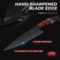 DRGSKL gros plan sur la lame ATS-34 illustrant tranchant et précision