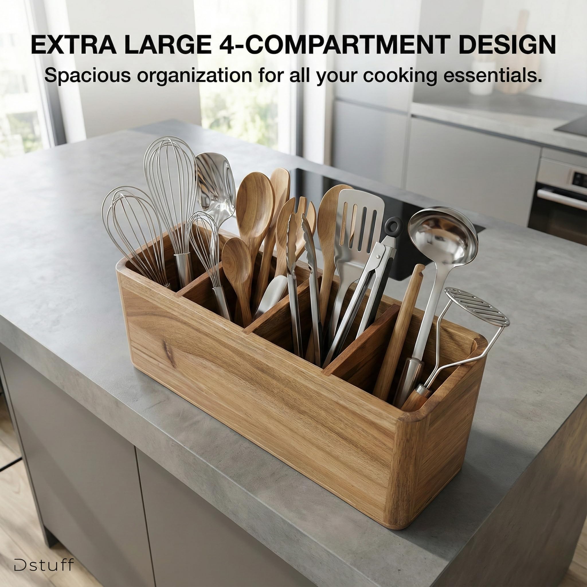 Dstuff intégration décorative dans cuisine montrant style chaleureux