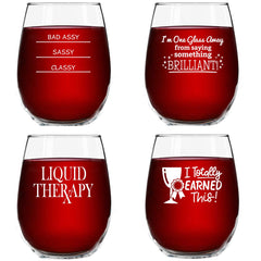 DU VINO verre face montrant design moderne et convivialité