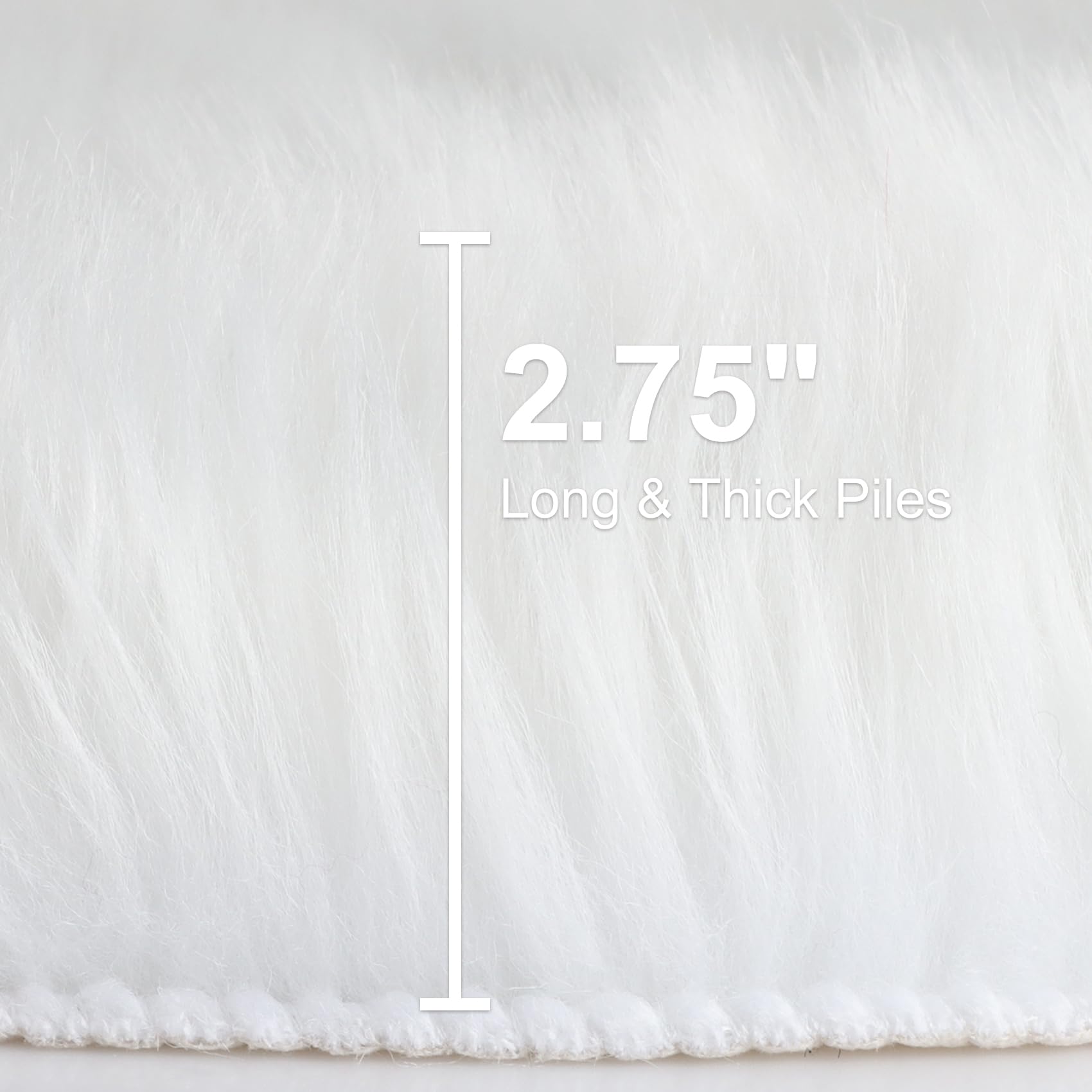 duduta gros plan pile douce 3" offrant chaleur tactile