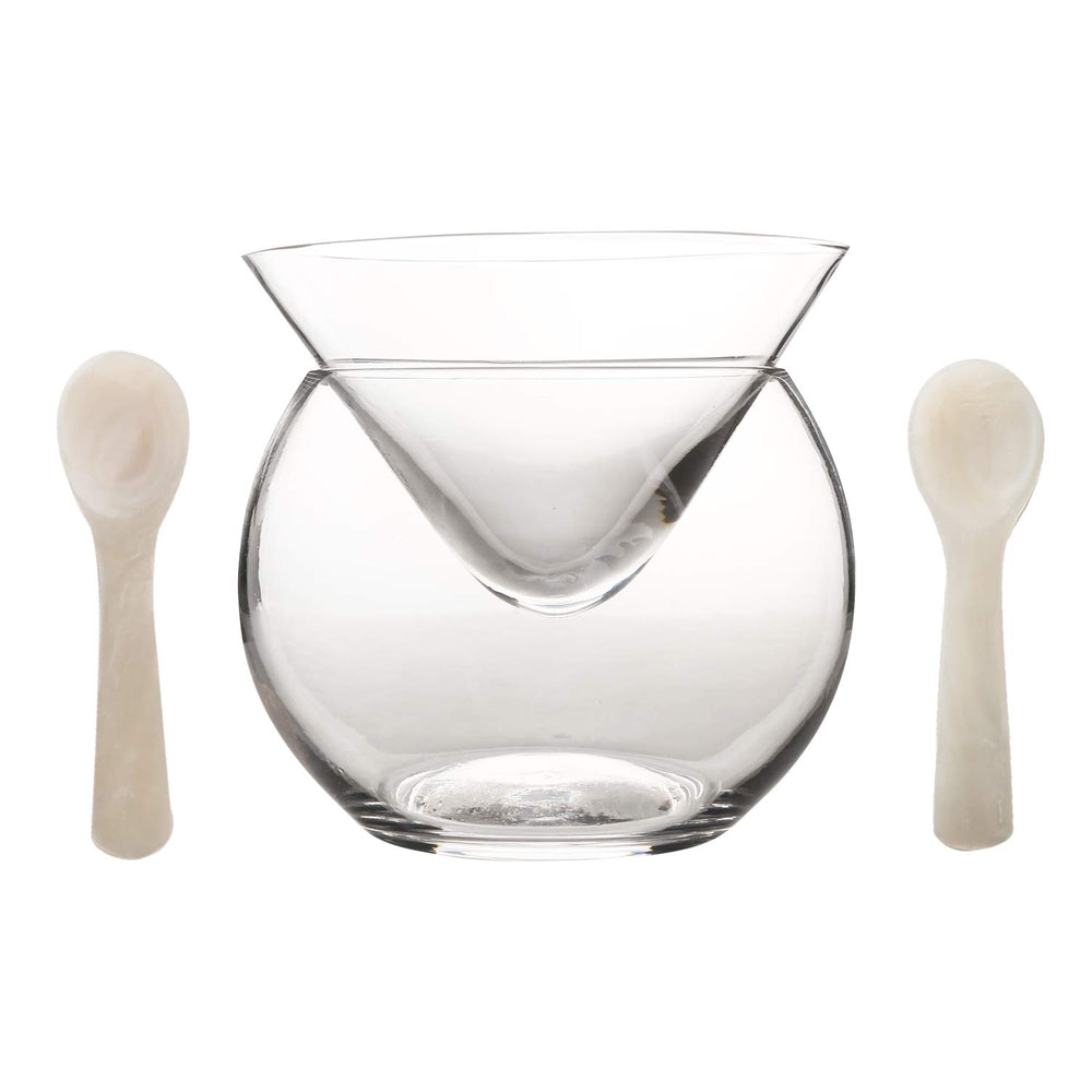 DUEBEL coupe chiller face montrant design élégant et maintien de fraîcheur