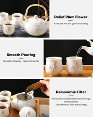 DUJUST vue intérieure d'une tasse, porcelaine lisse pour dégustation agréable
