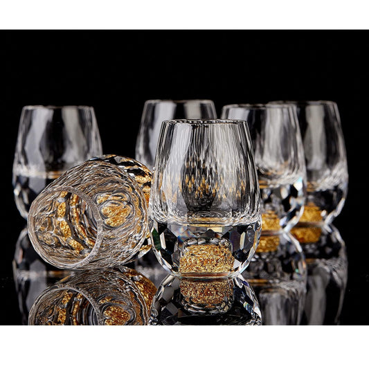 DUJUST verre à shot devant sa boîte, présentation élégante et cadeau prêt