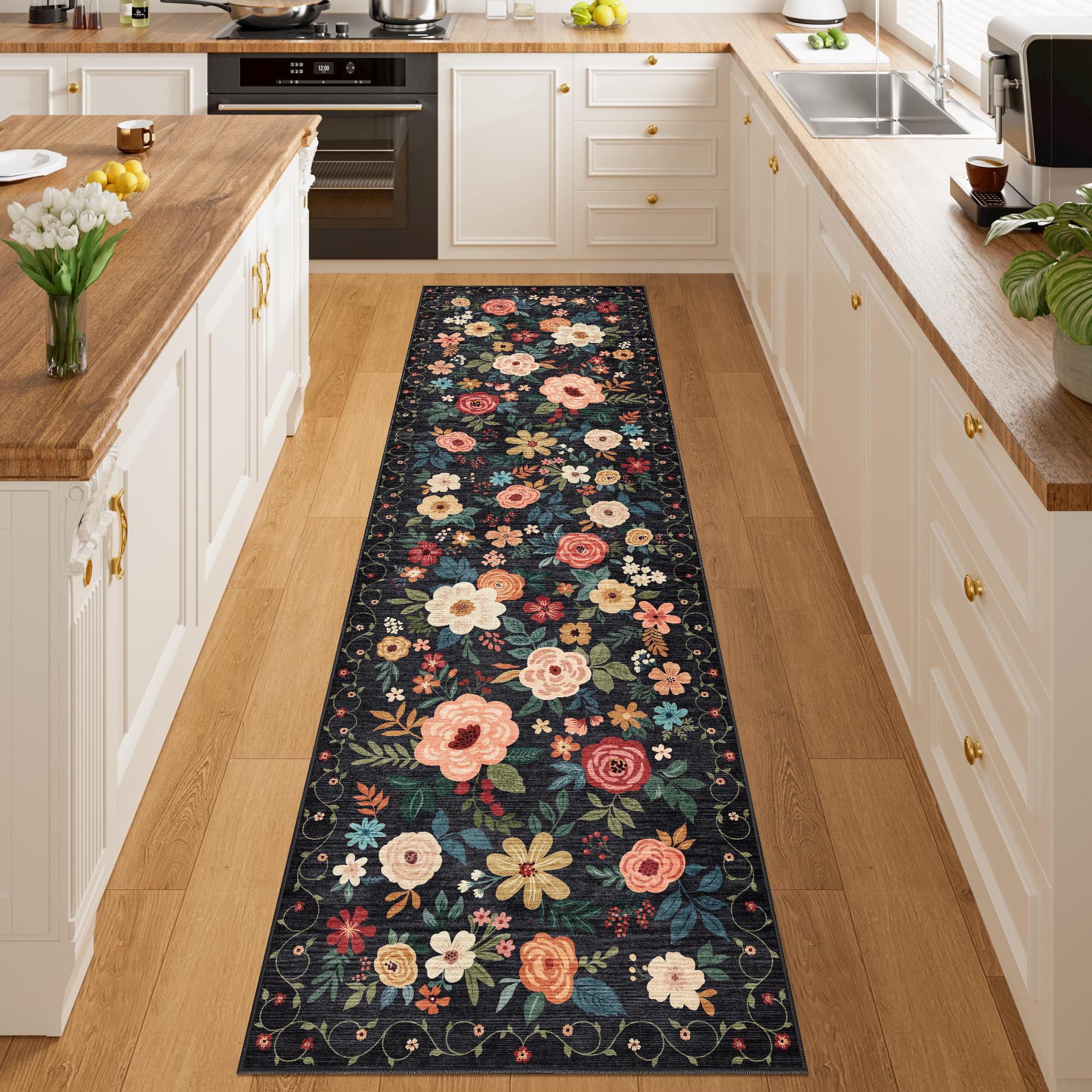 DUKINO tapis dans chambre style vintage créant ambiance chaleureuse
