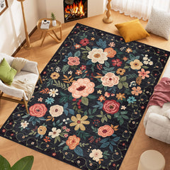 DUKINO tapis posé en salon intégrant harmonieusement la décoration