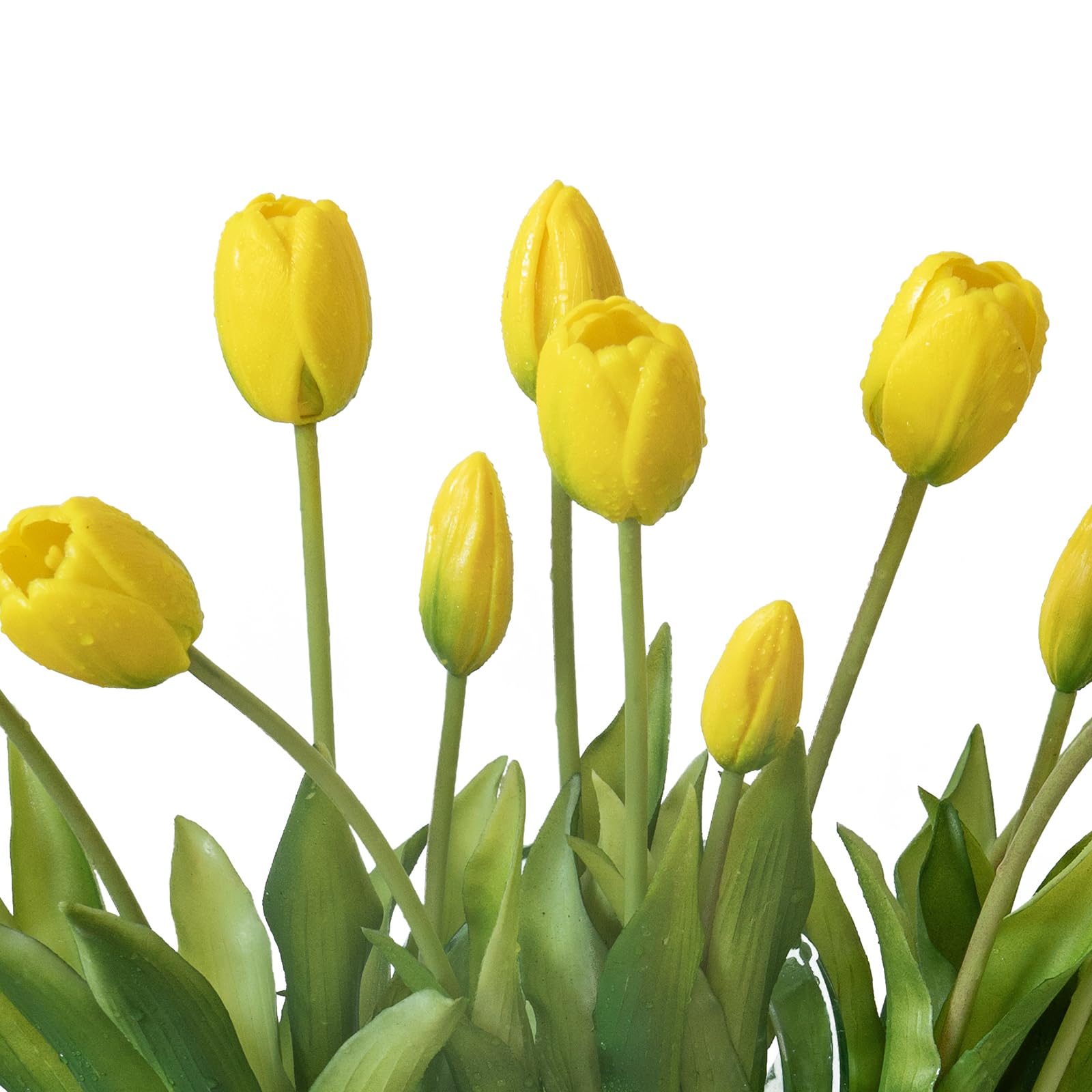 DUYONE ensemble de 15 fleurs présenté propre et réutilisable