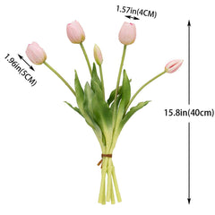 DUYONE tulipes gros plan pétale montrant texture réaliste et brillance
