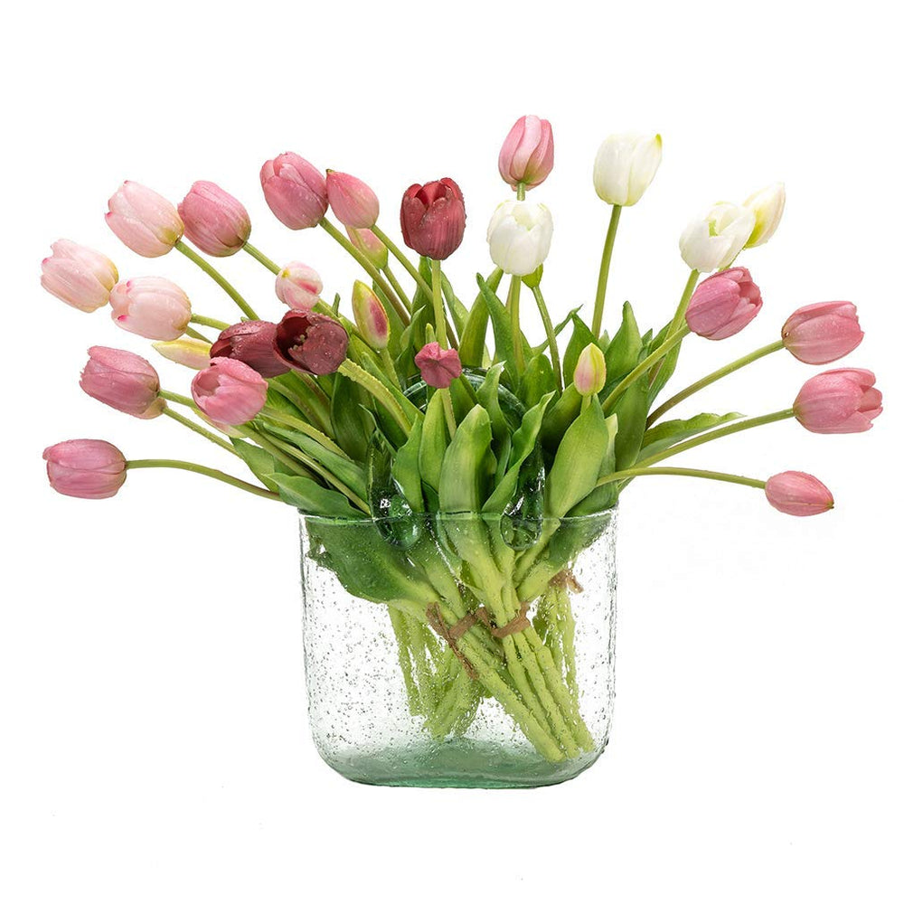 DUYONE tulipes centre de table mariage ajoutant charme photographiable
