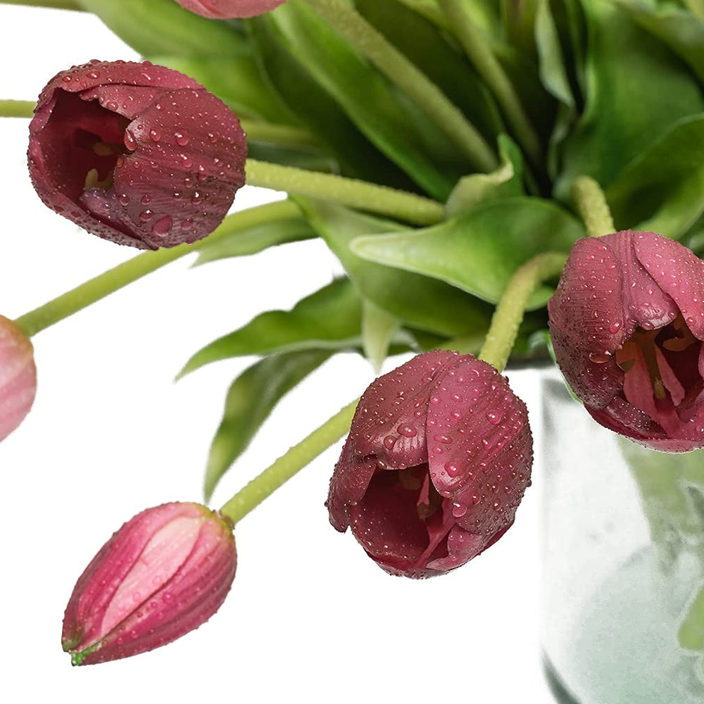DUYONE bouquet dans un vase décoratif offrant une ambiance élégante