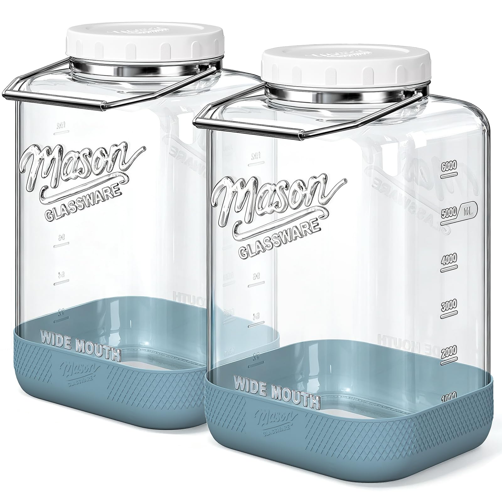 Dwbligt bocal face packaging montrant design carré et capacité utile