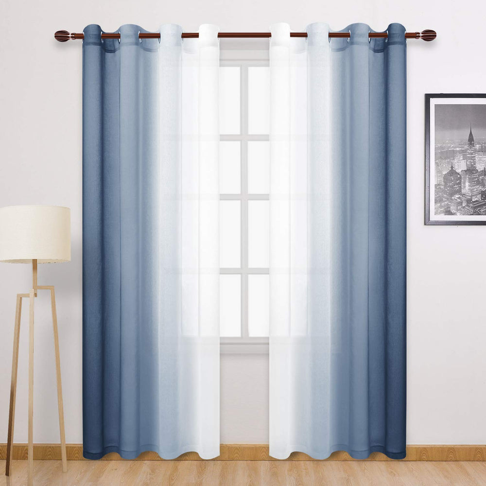 DWCN panneaux bleu dégradé en lot prêt à poser pour décoration élégante