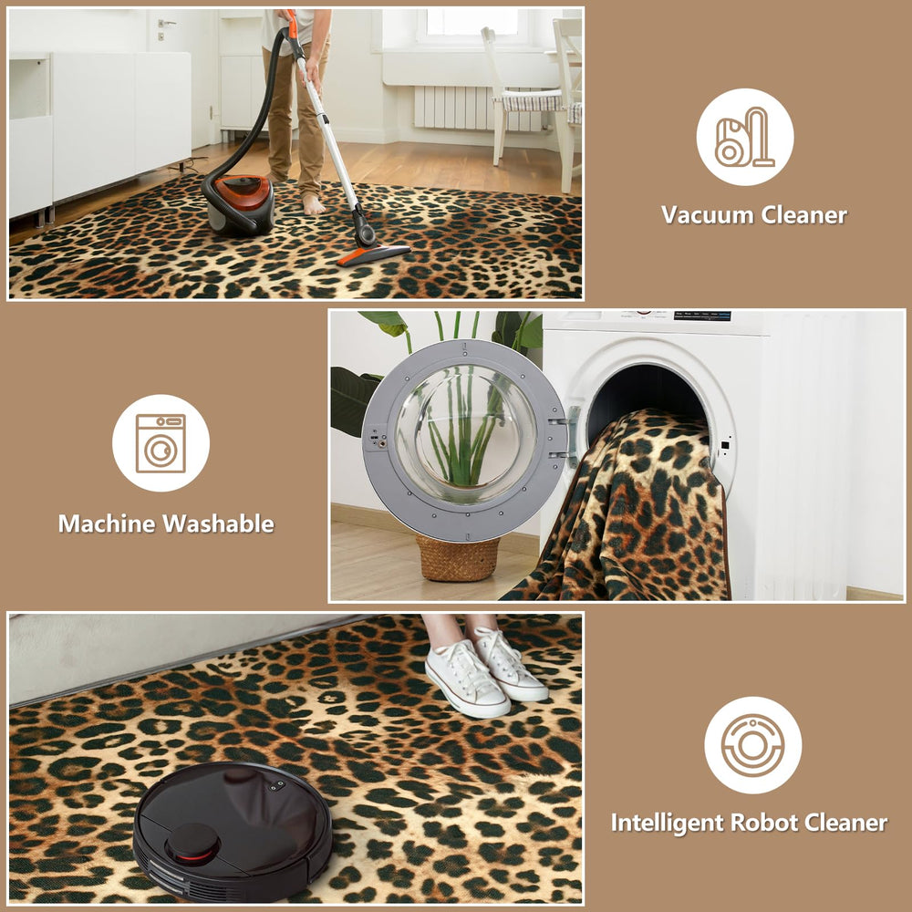 DweIke tapis 4x6 posé à côté d’objets, échelle et proportion claires