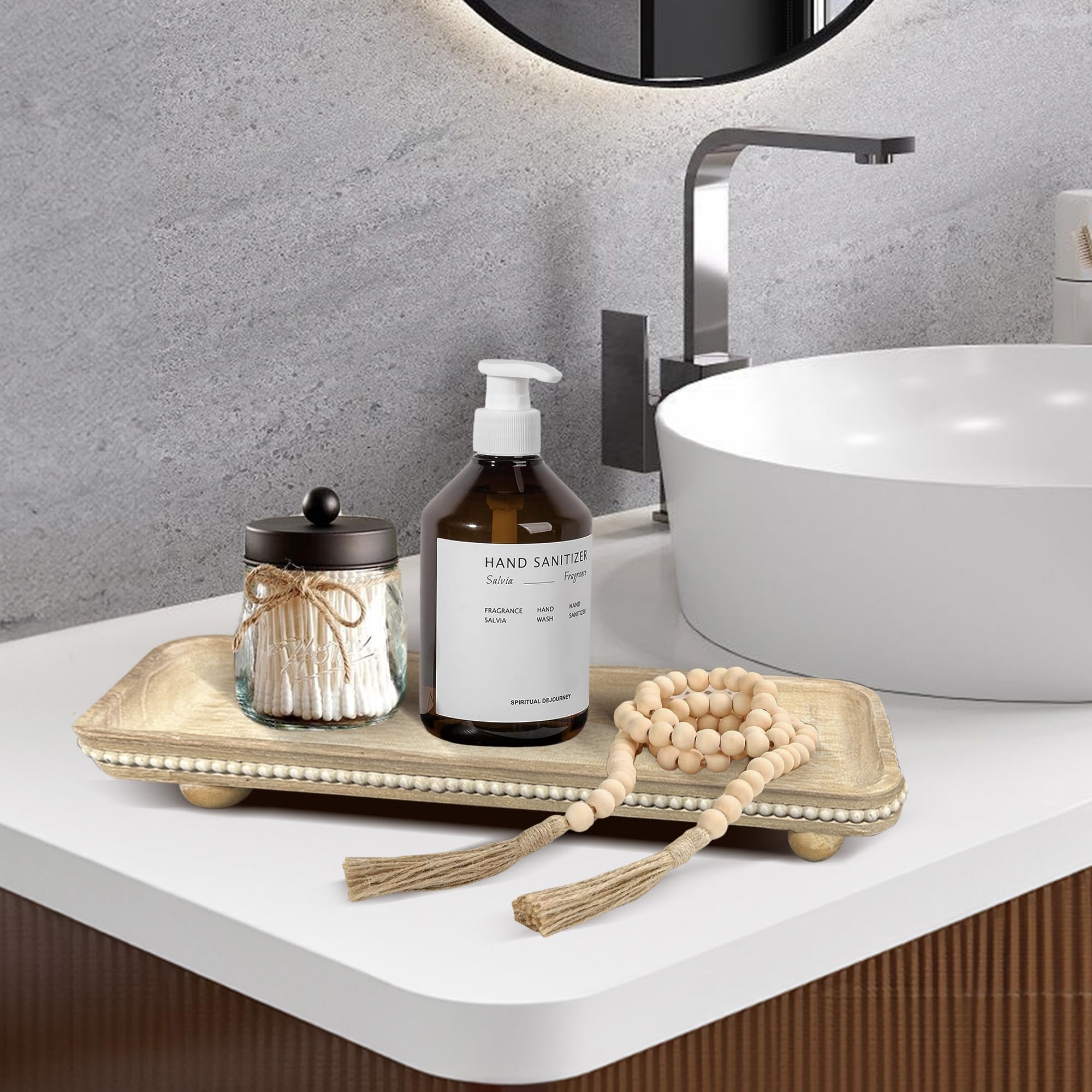 dwellington mise en scène salon montrant style farmhouse et effet chaleureux