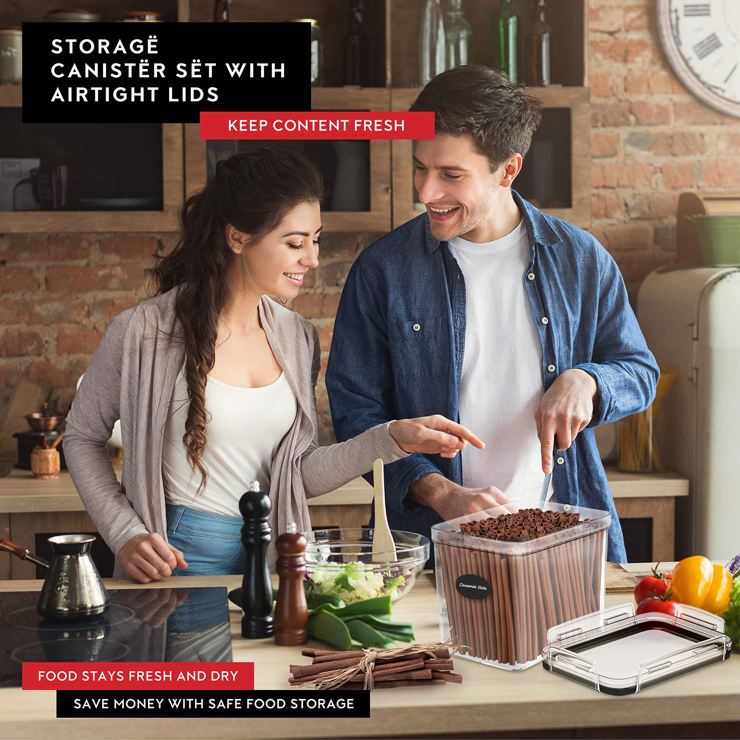 DWËLLZA KITCHEN transparence montrant quantité restante, contrôle visuel pratique