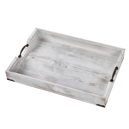 DXHAWRK plateau face avant montrant finition blanchi et style rustique
