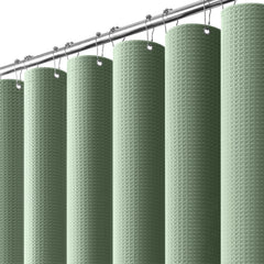 Dynamene rideau devant cadre montrant couleur sage green et look élégant