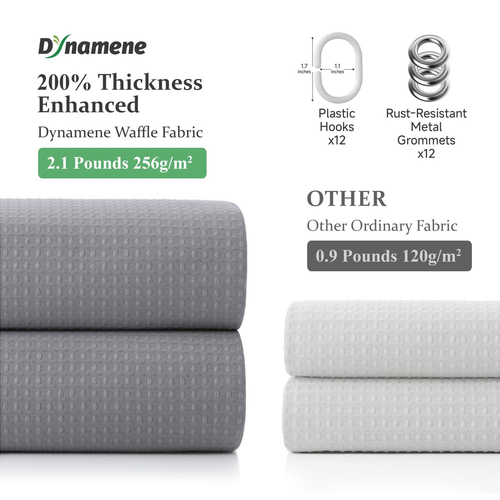 Dynamene rideau en situation dans une salle de bain moderne utile