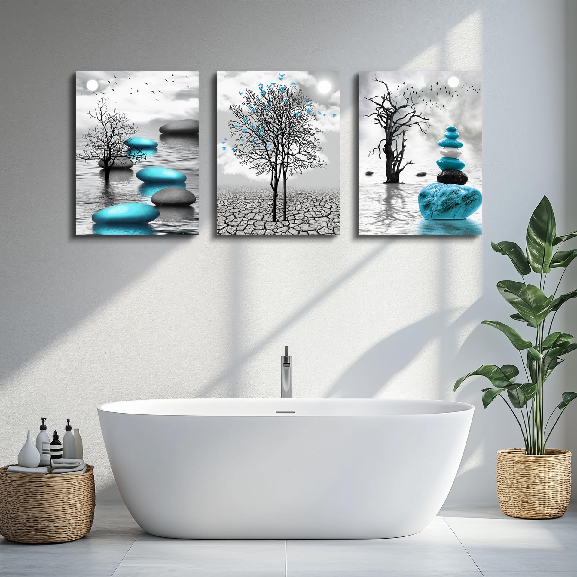 DZRWUBHS toile installée en chambre créant ambiance zen