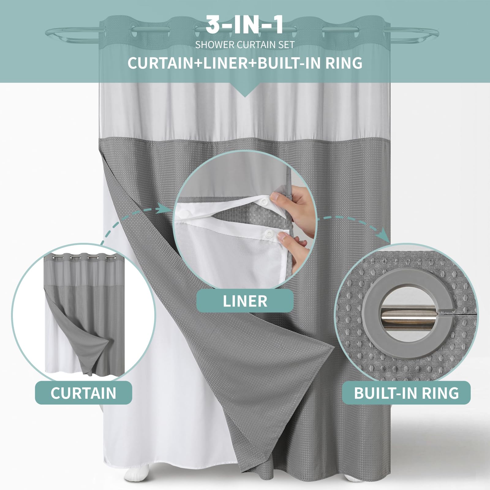 eachope gros plan du tissu gaufré montrant texture et style contemporain bénéfique