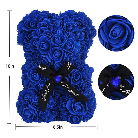 EALEBE gros plan sur roses artificielles montrant qualité et texture