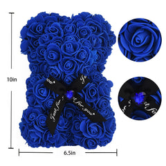 EALEBE gros plan sur roses artificielles montrant qualité et texture