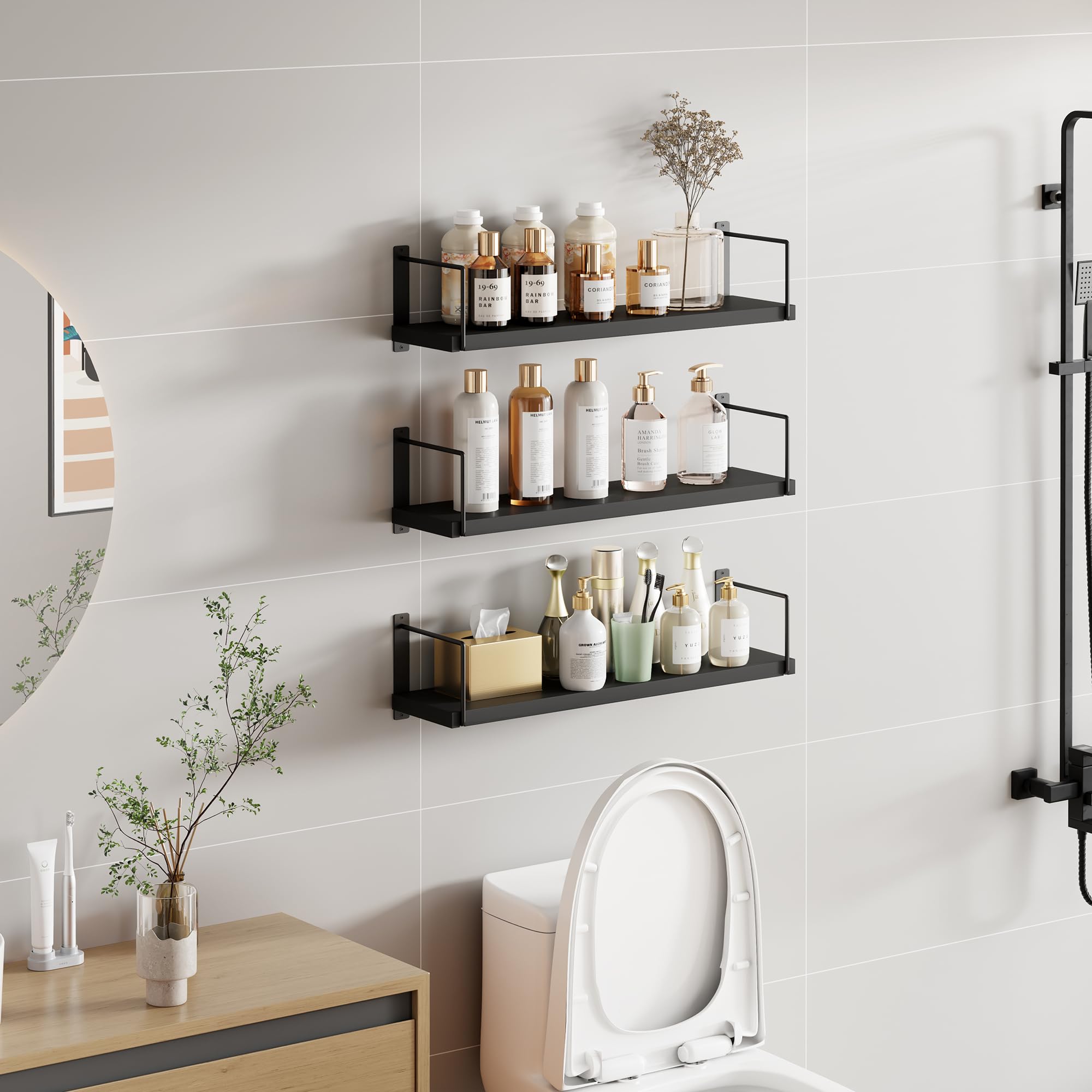 EALLRINEC kit de fixation inclus montrant visserie pour montage facile