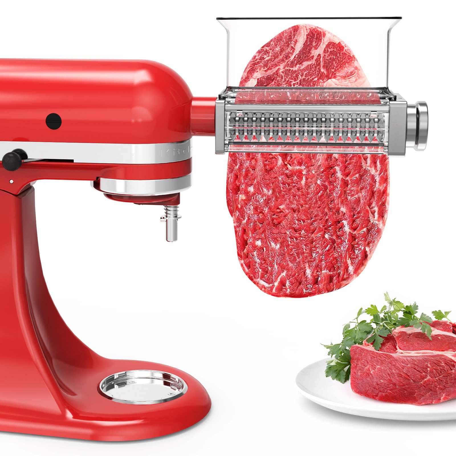 Eascandy vue avant de l'accessoire pour KitchenAid montrant la construction robuste et gain de temps