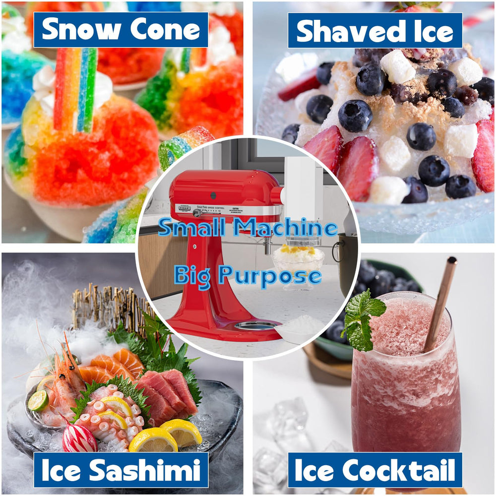 Eascandy huit moules à glace alignés, plusieurs saveurs possibles
