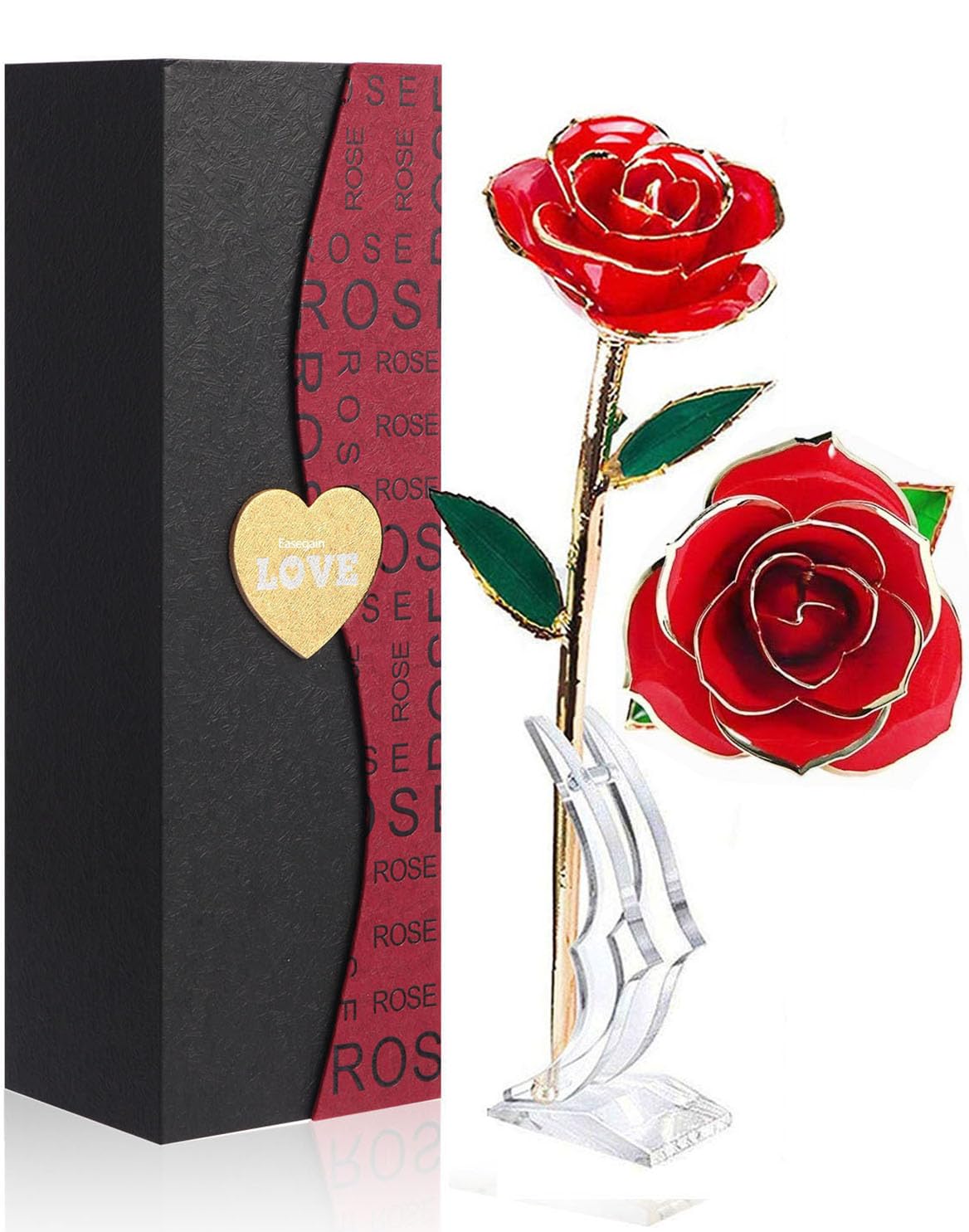 Easegain rose 24K vue de face montrant élégance et durabilité