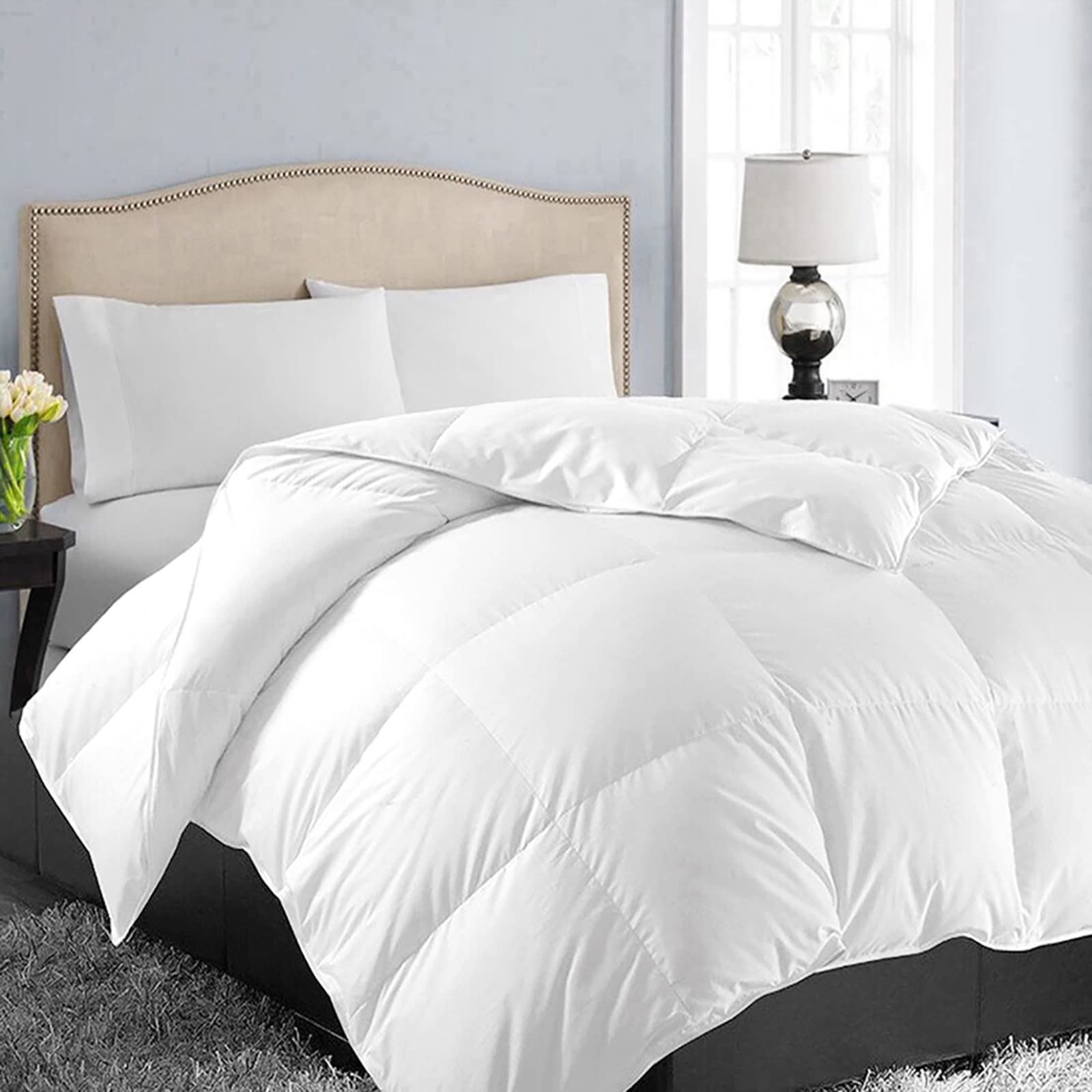 EASELAND couette face avant montrant surface blanche douce et confortable