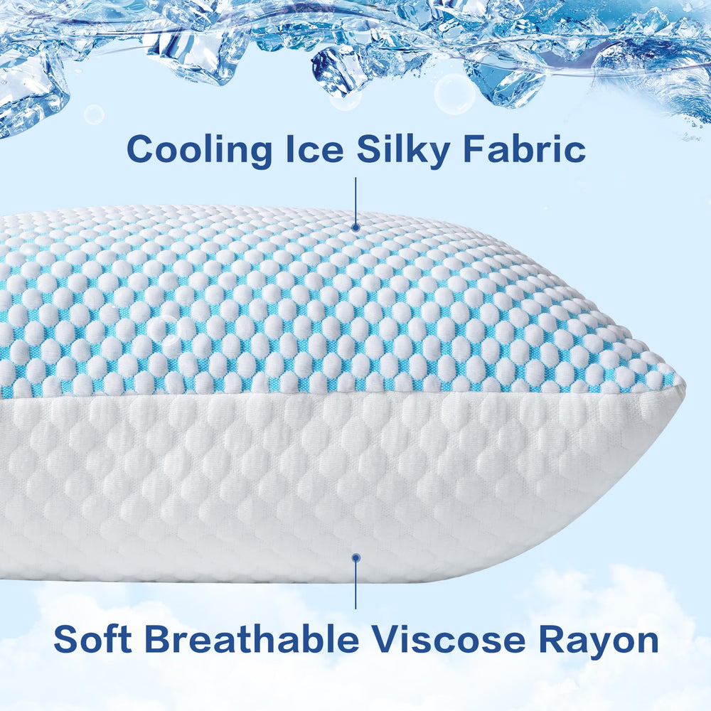 EASELAND gros plan mousse mémoire effilochée confort modulable