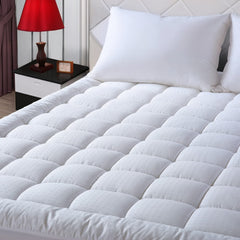 EASELAND surmatelas face avant montrant maintien et confort