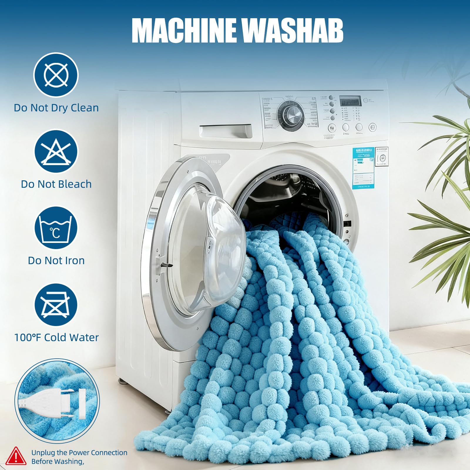 Eastsora contrôleur détachable illustrant lavage sécurisé en machine