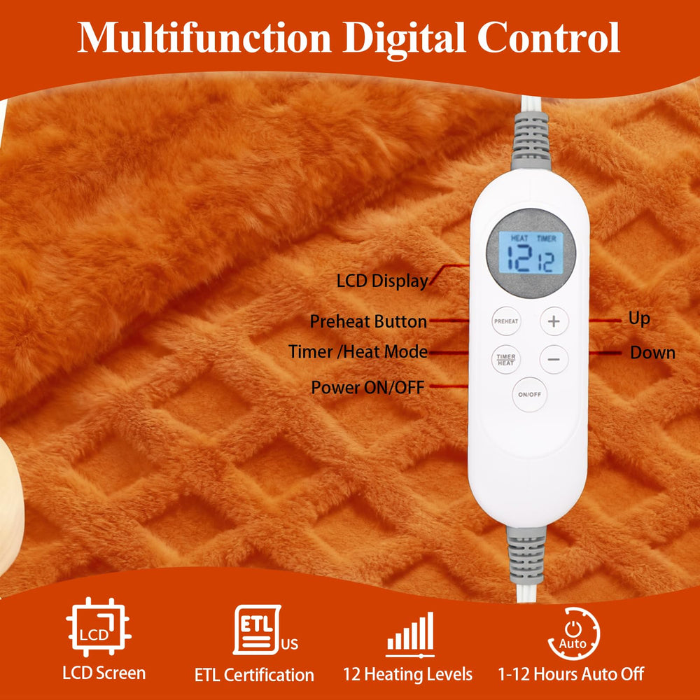 Eastsora télécommande LED montrant réglage 12 niveaux, contrôle précis et simple