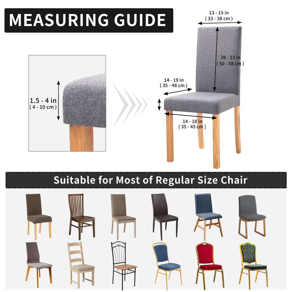 Easy-Going comparaison taille et mesures pour vérifier compatibilité des chaises