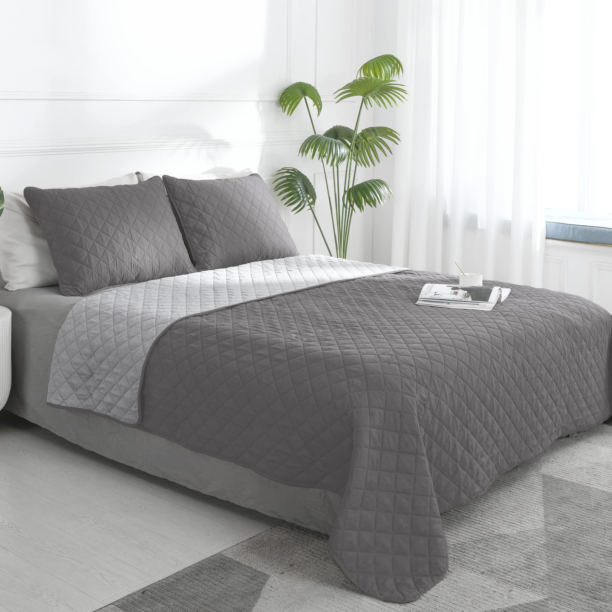 Easy-Going vue avant de la couette Twin montrant le motif et la finition protectrice