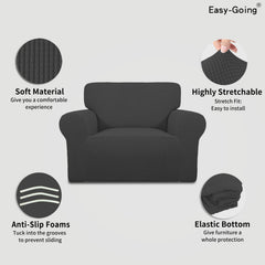 Easy-Going gros plan texture jacquard montrant douceur et durabilité
