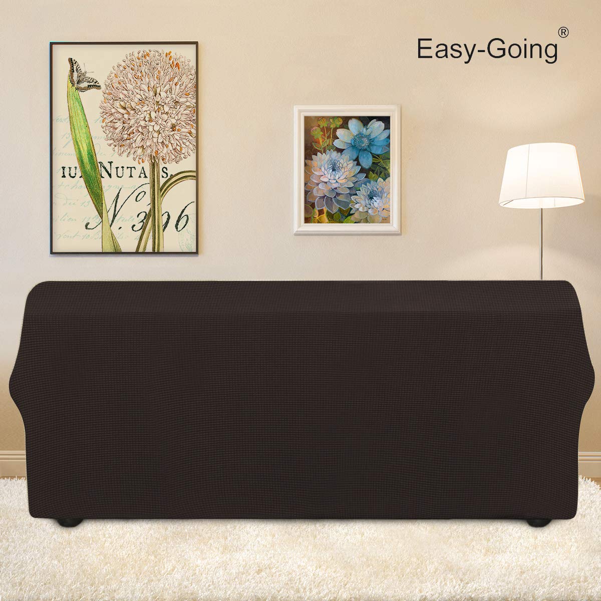 Easy-Going housse installée dans salon apporte style et protection