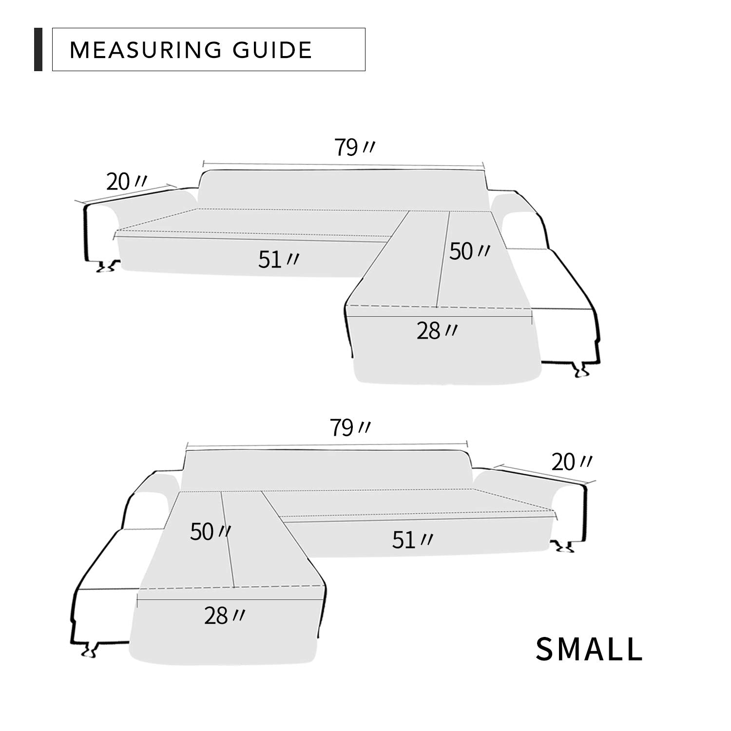 Easy-Going comparaison d'échelle montre tailles et ajustement précis