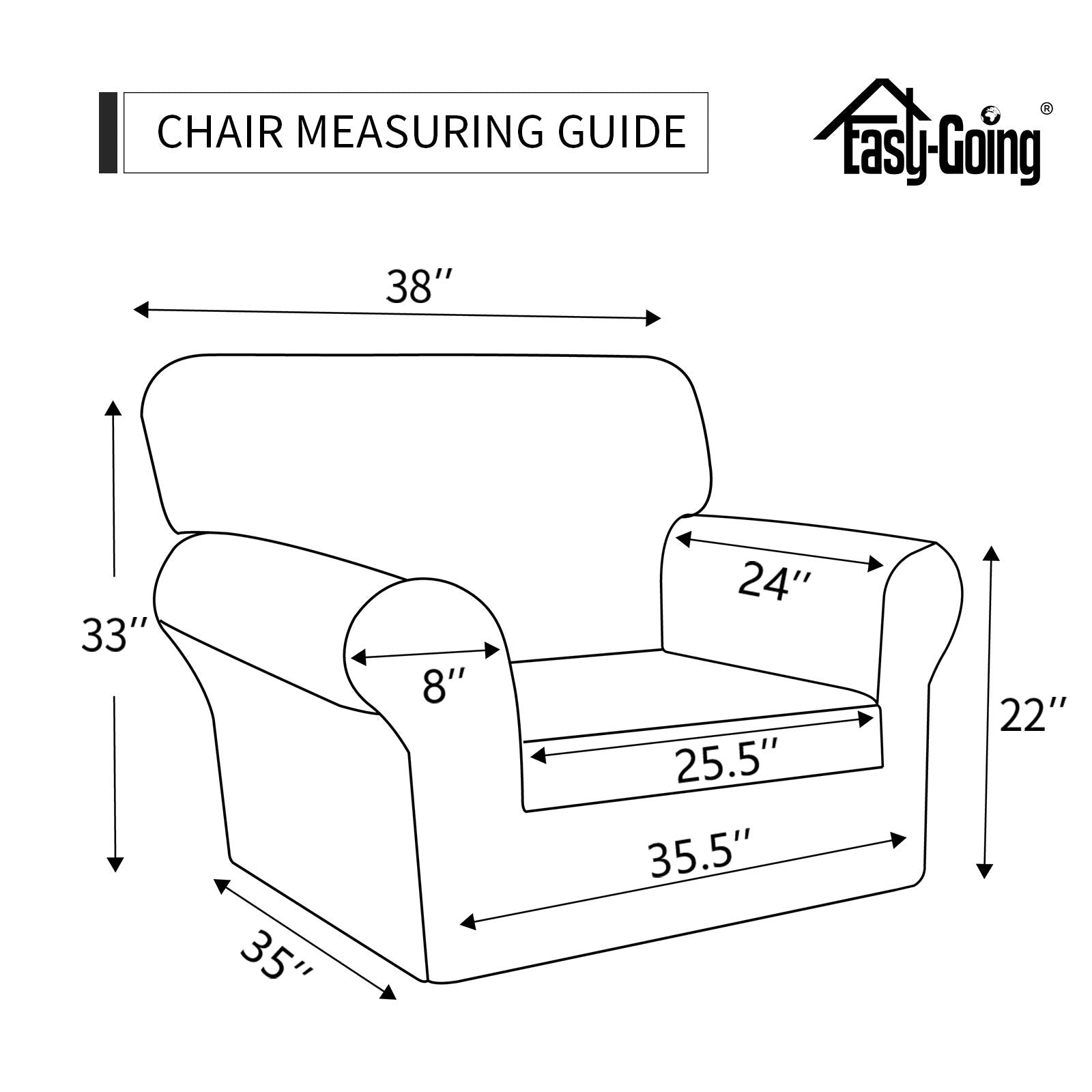 Easy-Going housse coutures et finitions solides garantissant durabilité