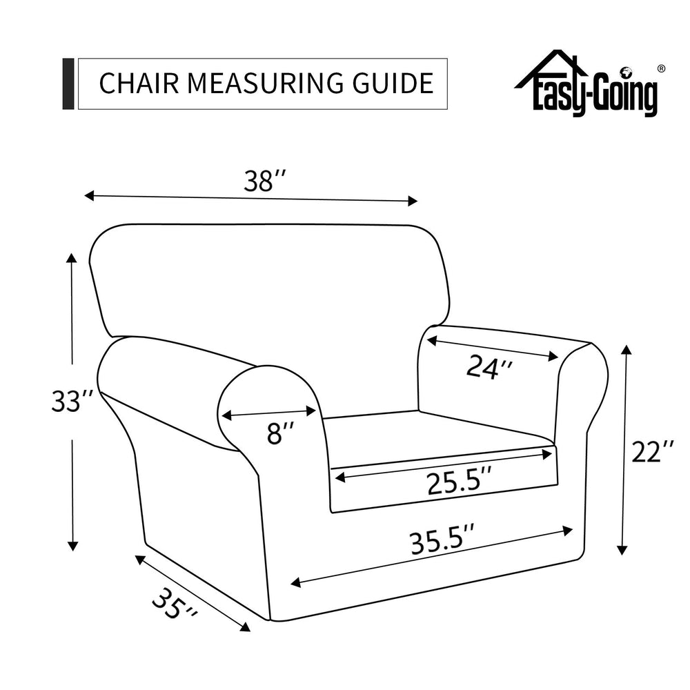 Easy-Going housse coutures et finitions solides garantissant durabilité