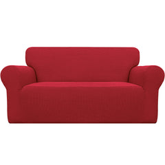 Easy-Going housse devant rouge protège et modernise le loveseat